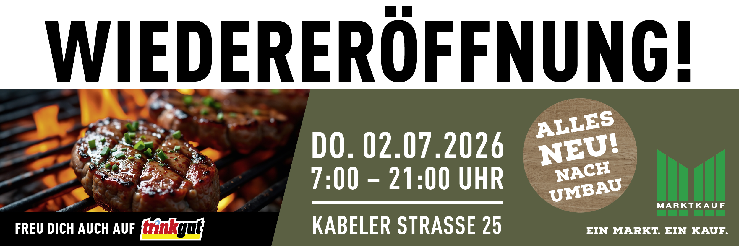 Große Wiedereröffnung am 02.07.26